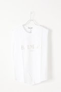   BALMAIN バルマン BF1 T-SHIRT LOGO BALMAIN{728563326I-0001-AIS}