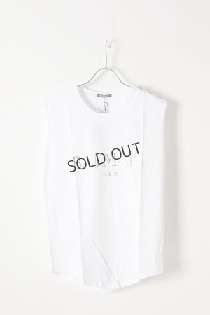 画像1: {SOLD}BALMAIN バルマン BF1 T-SHIRT LOGO BALMAIN{728563326I-0001-AIS}