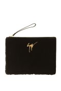 GIUSEPPE ZANOTTI ジュゼッペザノッティ GZM CLUTCH BAG LOGOMED{72IBU7026PE-999-AGA}