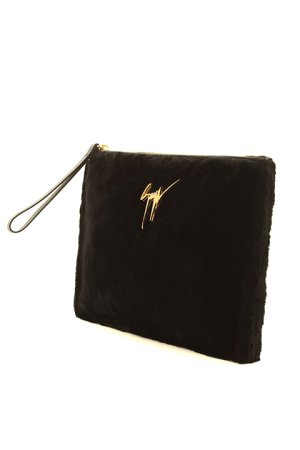 画像3: 【 30%OFF セール｜113,300円→79,310円】 GIUSEPPE ZANOTTI ジュゼッペザノッティ GZM CLUTCH BAG LOGOMED{72IBU7026PE-999-AGA}