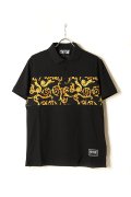 VERSACE ヴェルサーチ スケッチ クチュール ポロ シャツ{-BCS}