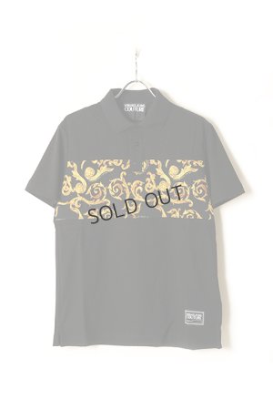 画像1: VERSACE ヴェルサーチ スケッチ クチュール ポロ シャツ{-BCS}