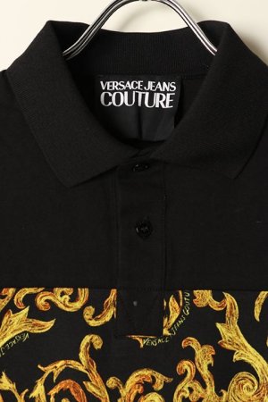 画像2: VERSACE ヴェルサーチ スケッチ クチュール ポロ シャツ{-BCS}