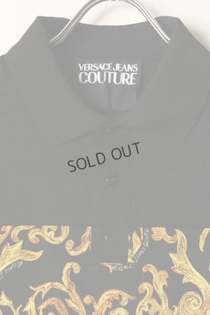 画像2: VERSACE ヴェルサーチ スケッチ クチュール ポロ シャツ{-BCS}
