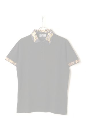 画像1:   VERSACE ヴェルサーチ ロゴ クチュール ポロ シャツ {-BCS}  :74GAGT18-899 