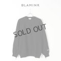 {SOLD}【Regular item】BLAMINK ブラミンク 吊裏毛ロゴロングスリーブプルオーバー{7912-222-0029/7912-222-0034-TEI}