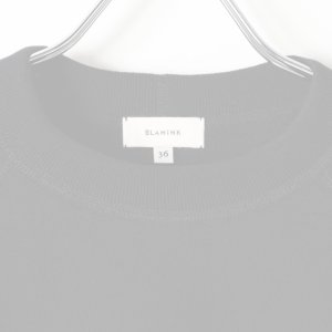 画像3:  {SOLD} 【Regular item】BLAMINK ブラミンク 吊裏毛ロゴロングスリーブプルオーバー{7912-222-0029/7912-222-0034-TEI}