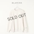 {SOLD}【Regular item】BLAMINK ブラミンク 吊裏毛ロゴロングスリーブプルオーバー{7912-222-0029/7912-222-0034-TEI}