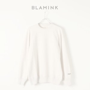 画像1:  {SOLD} 【Regular item】BLAMINK ブラミンク 吊裏毛ロゴロングスリーブプルオーバー{7912-222-0029/7912-222-0034-TEI}