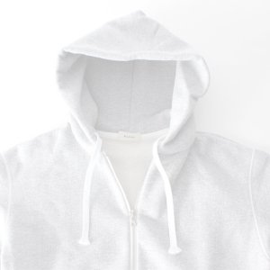 画像3:   【Regular item】BLAMINK ブラミンク コットン 吊裏毛 パーカ{7912-299-0005-GRY}