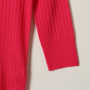 画像4: 【 40%OFF セール88,000円→52,800円】 BLAMINK ブラミンク カシミヤシルク18Gリブショートスリーブニット{7913-106-0205-PNK-BAS}