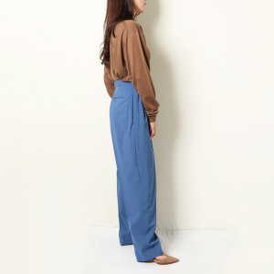 画像8: 【 40%OFF セール77,000円→46,200円】 BLAMINK ブラミンク ウールタックテーパードパンツ{7914-299-0181-ROYAL-BJA}