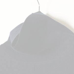 画像2:  {SOLD} BLAMINK ブラミンク ウールカシミヤ12Gハイネックロングスリーブニット{7913-230-0247-NVY-BBA}