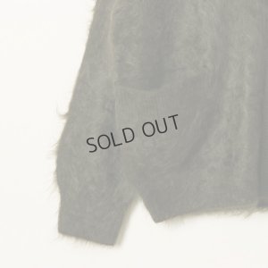 画像5: {SOLD}BLAMINK ブラミンク PRE 7GカシミヤファーVネックカーディガン{7915-299-0049-OLV-BBA}