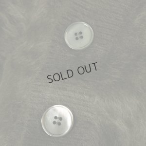 画像6: {SOLD}BLAMINK ブラミンク PRE 7GカシミヤファーVネックカーディガン{7915-299-0049-OLV-BBA}