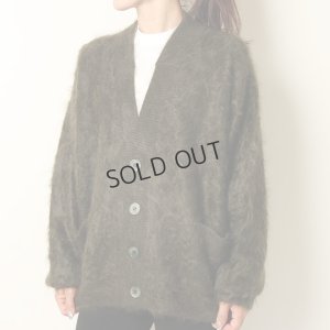 画像10: {SOLD}BLAMINK ブラミンク PRE 7GカシミヤファーVネックカーディガン{7915-299-0049-OLV-BBA}