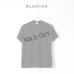 画像1: {SOLD}【Regular item】BLAMINK ブラミンク コットンクルーネック刺繍ショートスリーブTシャツ{7917-222-0010-BLK-BJS}