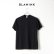 画像1: {SOLD}【Regular item】BLAMINK ブラミンク コットンクルーネック刺繍ショートスリーブTシャツ{7917-222-0010-BLK-BJS} (1)