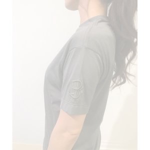 画像10:   【Regular item】BLAMINK ブラミンク コットンクルーネック刺繍ショートスリーブTシャツ{7917-222-0010-GRY-BJS}