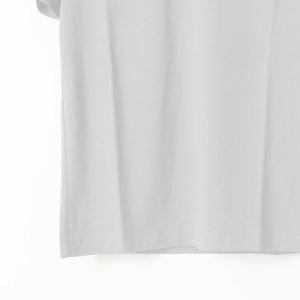 画像7:   【Regular item】BLAMINK ブラミンク コットンクルーネック刺繍ショートスリーブTシャツ{7917-222-0010-GRY-BJS}