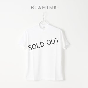 画像1: {SOLD}【Regular item】BLAMINK ブラミンク コットンクルーネック刺繍ショートスリーブTシャツ{7917-222-0010-WHT-BJS}