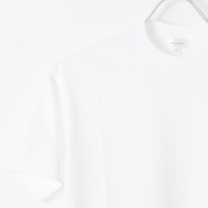 画像3:   【Regular item】BLAMINK ブラミンク コットンクルーネック刺繍ショートスリーブTシャツ{7917-222-0010-WHT-BJS}