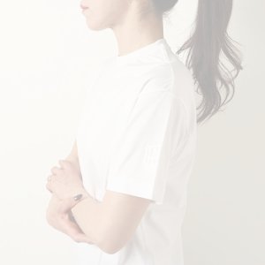 画像10:   【Regular item】BLAMINK ブラミンク コットンクルーネック刺繍ショートスリーブTシャツ{7917-222-0010-WHT-BJS}