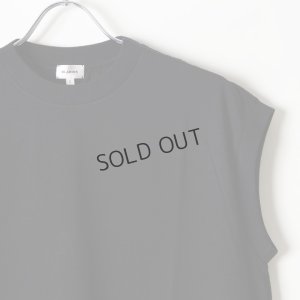 画像3: {SOLD}【Regular item】BLAMINK ブラミンク コットンクルーネック刺繍ノースリーブTシャツ{7917-222-0011-BLK-BJS}