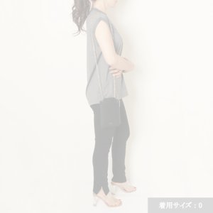 画像10:   【Regular item】BLAMINK ブラミンク コットンクルーネック刺繍ノースリーブTシャツ{7917-222-0011-GRY-BJS}