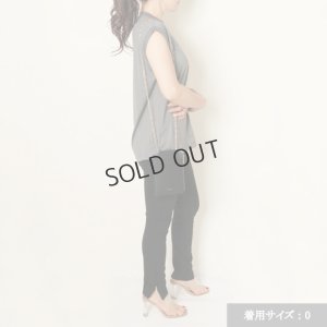 画像10: {SOLD}【Regular item】BLAMINK ブラミンク コットンクルーネック刺繍ノースリーブTシャツ{7917-222-0011-GRY-BJS}