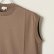 画像3: {SOLD}【Regular item】BLAMINK ブラミンク コットンクルーネック刺繍ノースリーブTシャツ{7917-222-0011-MOCA-BAS}