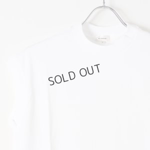 画像3: {SOLD}【Regular item】BLAMINK ブラミンク コットンクルーネック刺繍ノースリーブTシャツ{7917-222-0011-WHT-BJS}