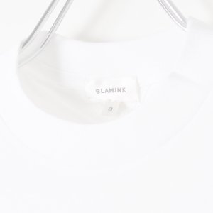 画像5:  {SOLD} 【Regular item】BLAMINK ブラミンク コットンクルーネック刺繍ノースリーブTシャツ{7917-222-0011-WHT-BJS}
