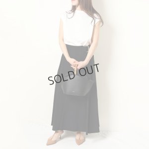 画像11: {SOLD}【Regular item】BLAMINK ブラミンク コットンクルーネック刺繍ノースリーブTシャツ{7917-222-0011-WHT-BJS}