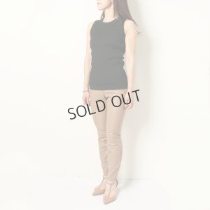 画像11: {SOLD}BLAMINK ブラミンク コットンリブノースリーブカットソー{7917-299-0020-BLK-BAS}