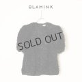 {SOLD}BLAMINK ブラミンク PRE クルーネックショートスリーブ{7917-299-0036-BLK-BBA}