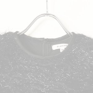 画像2:   BLAMINK ブラミンク PRE クルーネックショートスリーブ{7917-299-0036-BLK-BBA}