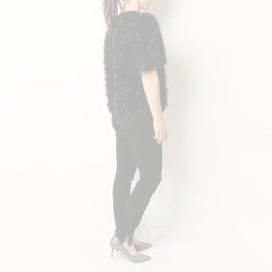 画像10:   BLAMINK ブラミンク PRE クルーネックショートスリーブ{7917-299-0036-BLK-BBA}