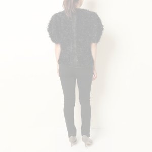 画像11:   BLAMINK ブラミンク PRE クルーネックショートスリーブ{7917-299-0036-BLK-BBA}