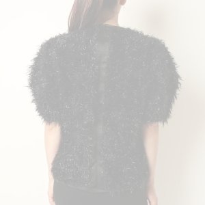 画像12:   BLAMINK ブラミンク PRE クルーネックショートスリーブ{7917-299-0036-BLK-BBA}
