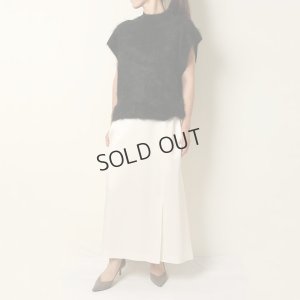 画像7: {SOLD}BLAMINK ブラミンク PRE 7Gカシミヤファーノースリーブニット{7918-299-0069-BLK-BBA}