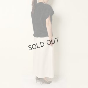 画像9: {SOLD}BLAMINK ブラミンク PRE 7Gカシミヤファーノースリーブニット{7918-299-0069-BLK-BBA}