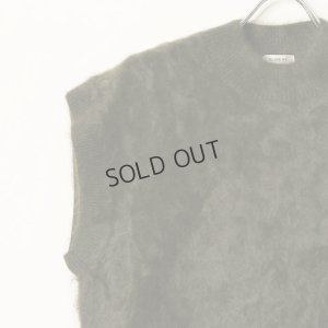 画像3: {SOLD}BLAMINK ブラミンク PRE 7Gカシミヤファーノースリーブニット{7918-299-0069-OLV-BBA}