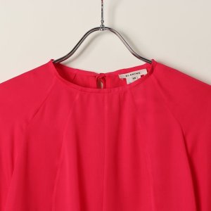 画像2: 【 40%OFF セール88,000円→52,800円】 BLAMINK ブラミンク シルクバックリボンロングスリーブブラウス{7921-230-0134-PINK-BJA}