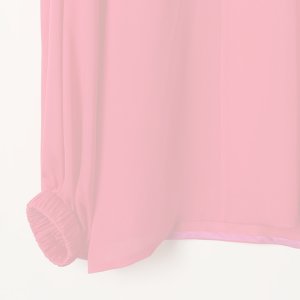 画像3:   BLAMINK ブラミンク シルクバックリボンロングスリーブブラウス{7921-230-0134-PINK-BJA}