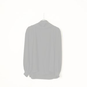 画像2:  {SOLD} BLAMINK ブラミンク PRE シルクスカーフロングスリーブブラウス{7921-230-0204-BLK-BBA}