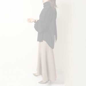 画像9:  {SOLD} BLAMINK ブラミンク PRE シルクスカーフロングスリーブブラウス{7921-230-0204-BLK-BBA}