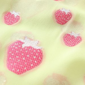 画像8: 【 40%OFF セール93,500円→56,100円】 BLAMINK ブラミンク シルクポリエステル ストロベリークルーネックブラウス{7921-299-0066-PNK-AIS}