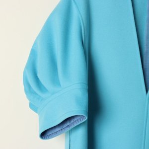 画像3: 【 40%OFF セール253,000円→151,800円】 BLAMINK ブラミンク ウールカシミアVネック パフスリーブブラウス{7921-299-0202-TQ-BBA}