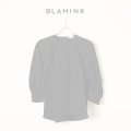   BLAMINK ブラミンク PRE ドルマンショートスリーブブラウス{7921-299-0203-NVY-BBA}